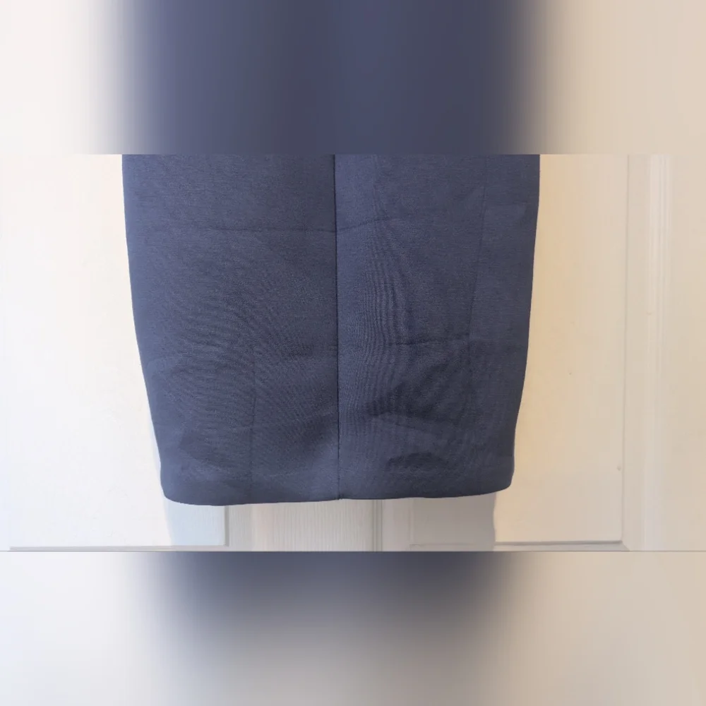 NEW! GUESS Womens Lenzing Ecovero Sleeveless Laurette Mini Dress Washed Out Navy - Picture 10 of 16